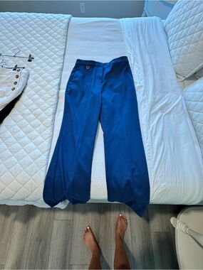 Ann Taylor blue  Wide-Leg Trousers